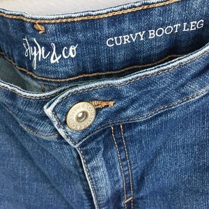 Macy's Style&Co. Denim Jeans Short Length